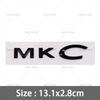 3D ABS 2.0H 3.0H Letter Stickers 2.0T 3.0T 2.3T 2.7T MKZ MKC MKX Embelm Badge Car Logo Rear Trunk Decal Auto Body Sticker
