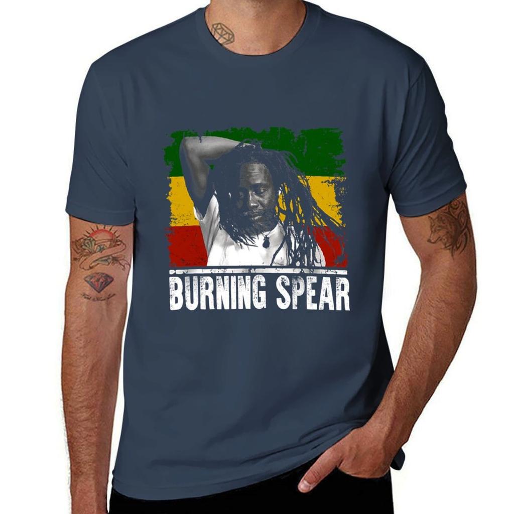 Vintage Burning S Spear Vaporware Tshirt Modern Style Print Tshirt