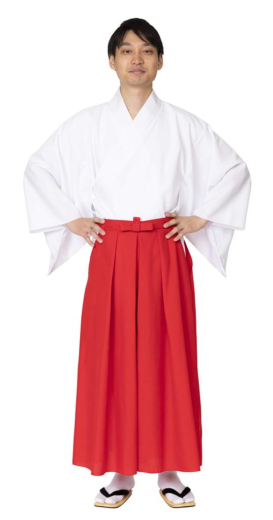 Clearstone Cosplay Halloween Colored Hakama Unisex Red