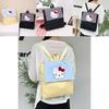 Hello Kitty College Backpack With Oxford Cloth Material For School And Commute