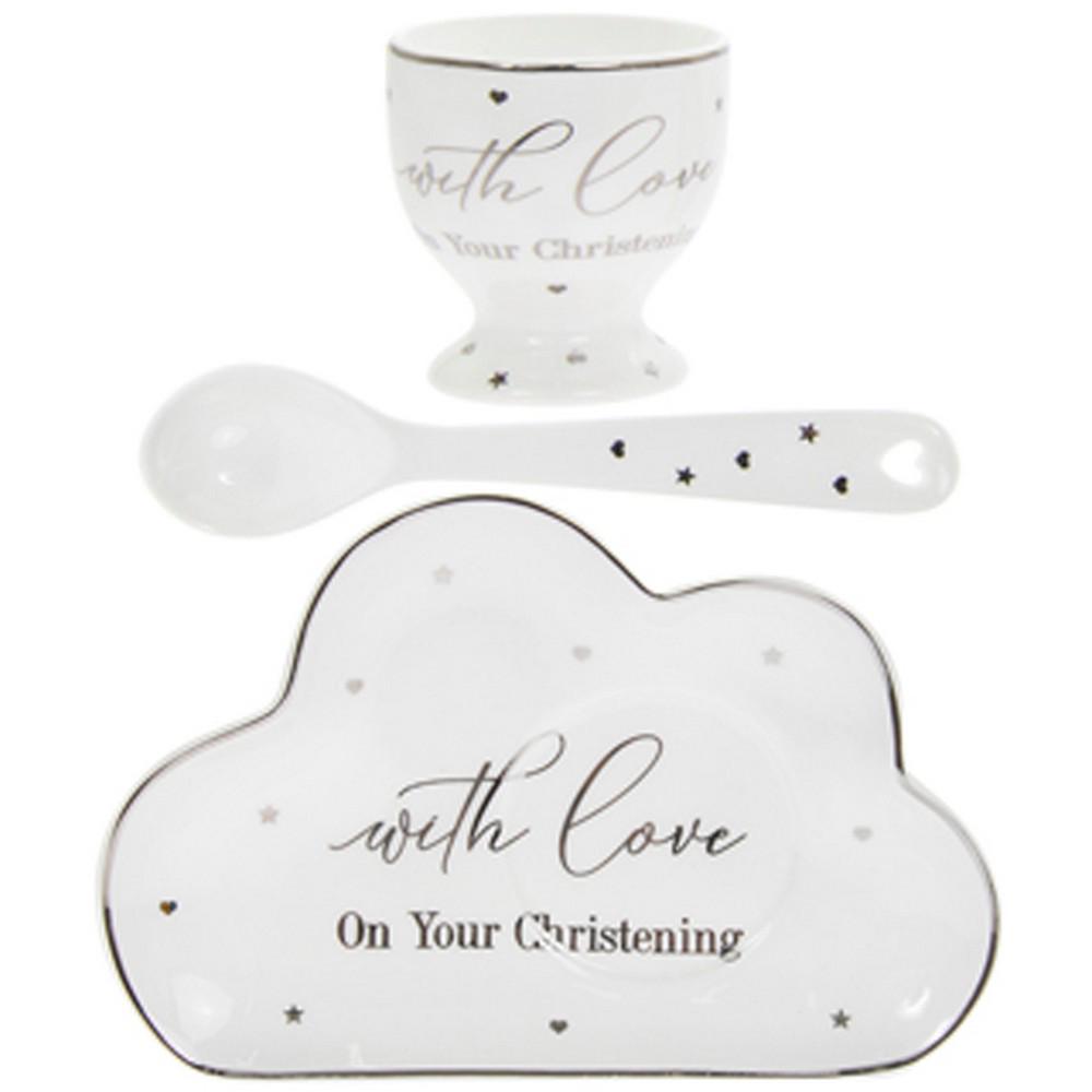 Lesser and Pavey Mad Dots Christening Dining Gift Set – buy the