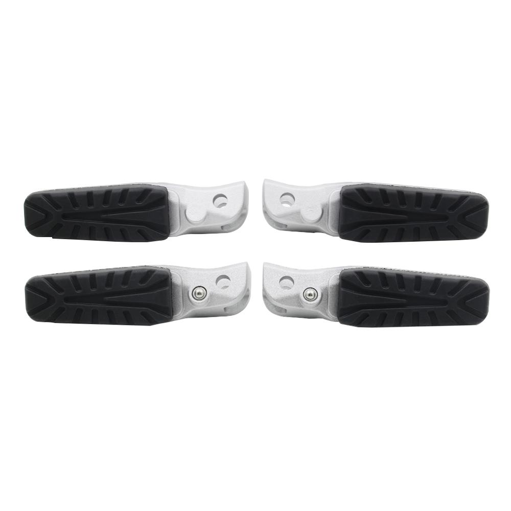 Motorcycle Front Rear Footrest Foot Pegs Pedals For DUKE 250 390 RC390 2019-2024 Duke250 Duke390 Footpegs With Rubber Cover