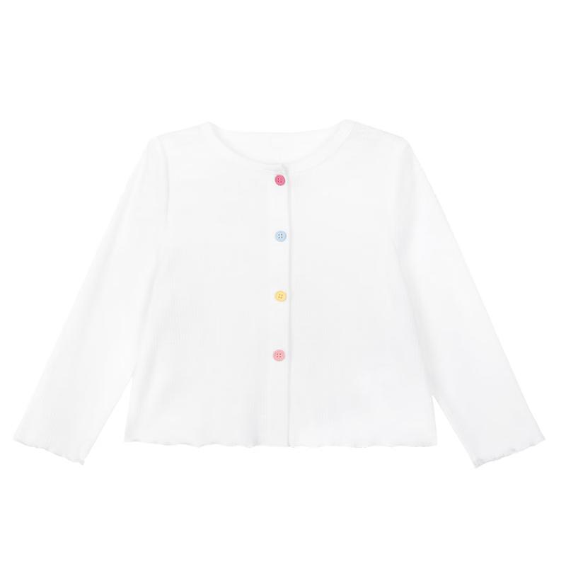 LUSON Baby Girls Lightweight Cardigan Jacket 110