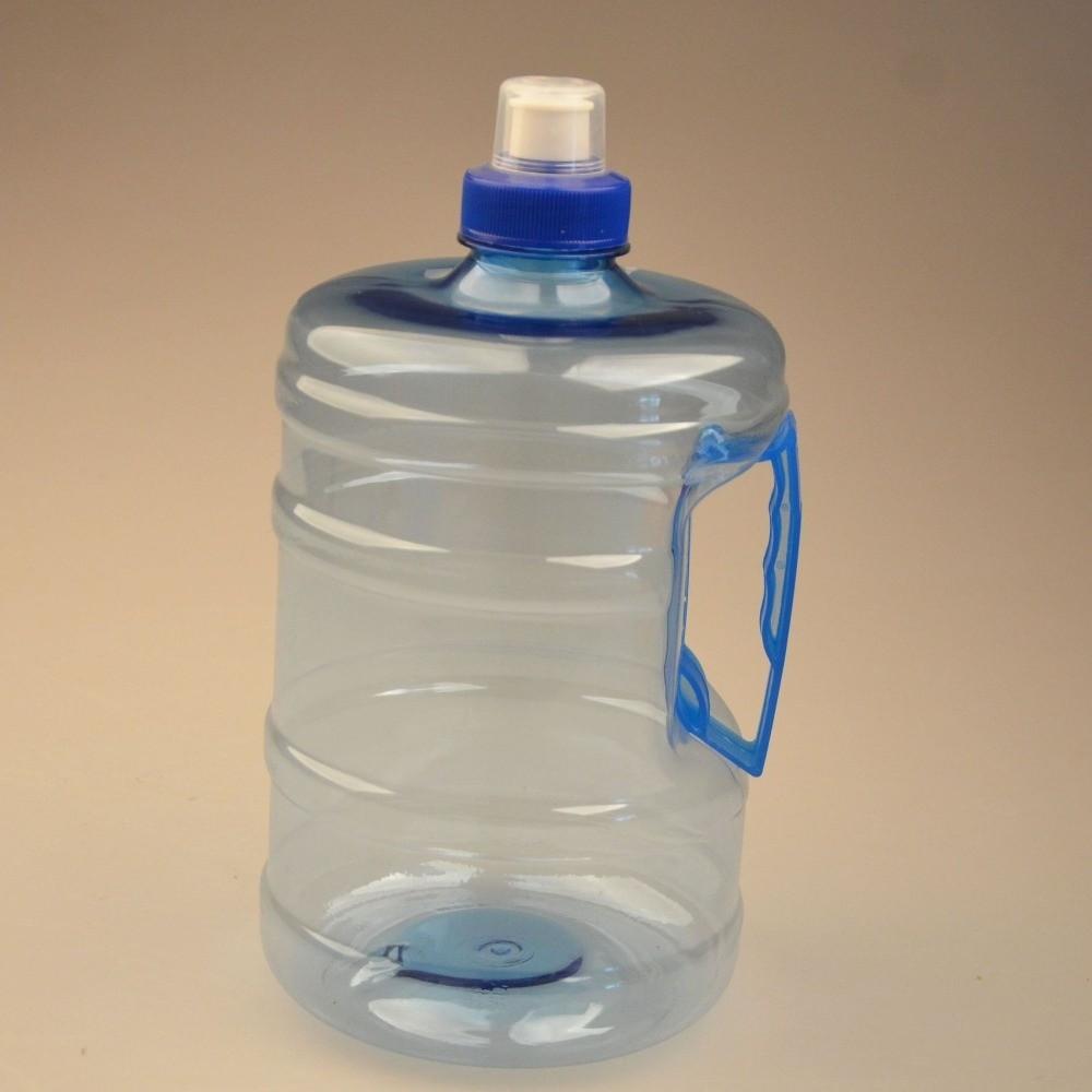PET Drink Water Bottle 2L Pure Water Jug Portable Water Bottle  for Picnic Outdoor Hiking Camping