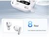 Hot-Selling Transparent Case Sports Gaming Twins: 60-Pair High-Quality Earbuds with Extra-Long Battery Life.