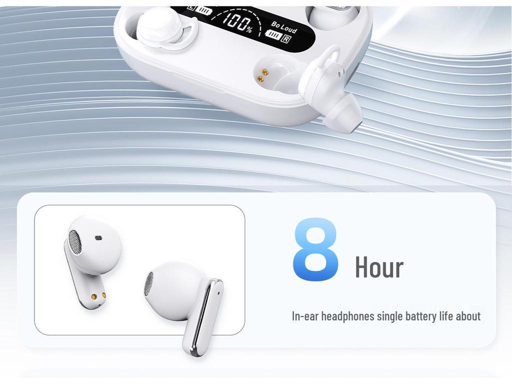 Hot-Selling Transparent Case Sports Gaming Twins: 60-Pair High-Quality Earbuds with Extra-Long Battery Life.