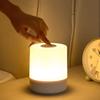 3-Color Lighting LED Touch Lamp Motion Sensor Bedside Table Lamp Dimmable Night Light  Home Decor