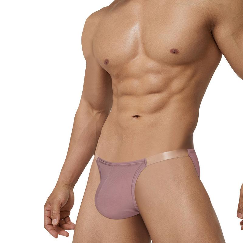 Men Erotic Clothing Mens Briefs Seamless Modal Quick Drying Breathable Transparent Ultra-thin Underpants Low Rise Briefs Soft Underwear Exotic Lingeri