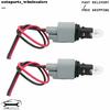2Pcs Front Flasher Marker Lamp Socket Bulb Plug Fit Ford Mustang 5.0L 2005-