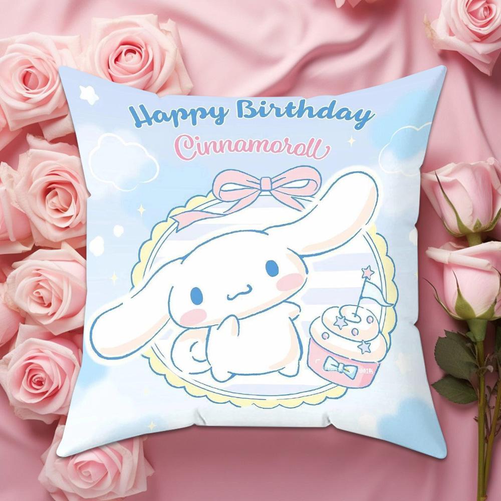 CCinnamorolles Pillow Covers Decorative Cushions for Sofas Room Decorating Items Personalized Gifts Interior Decoration Cushion