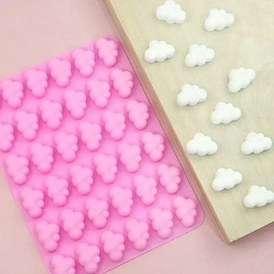 Σύννεφα Σιλικονούχα Φόρμα Σχήμα Καιρού DIY Ψήσιμο Κέικ Σοκολάτα Φοντάν Φόρμα για Παγάκια Κέικ Μους Σοκολάτας Διακόσμηση Φόρμα Ψησίματος
