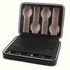 1Pc 8 Grids Watch Display Storage Box Portable Zippered Travel Collector Case Organizer New
