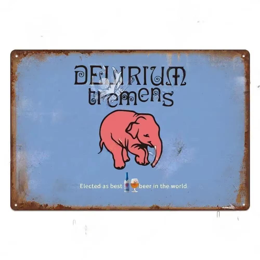 Plechová cedule Značka piva Kovová cedule Dekorativní nástěnná cedule pro hospodu Kuchyň Bar Klub Vintage Retro styl Domácí dekorace