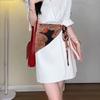 Chinese Style Ethnic Triangular Waistband Embroidered Printing Bohemia Wide Waistband  Female