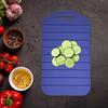 Foldable Cutting Board Chopping Gift Non Slip Flexible Silicone Portable for Meat Vegetables