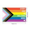 Everyone Is Welcome Here Car Stickers LGBT Equality Equal Banner Waterproof Car Sticker Decoration PVC Decal Sticker