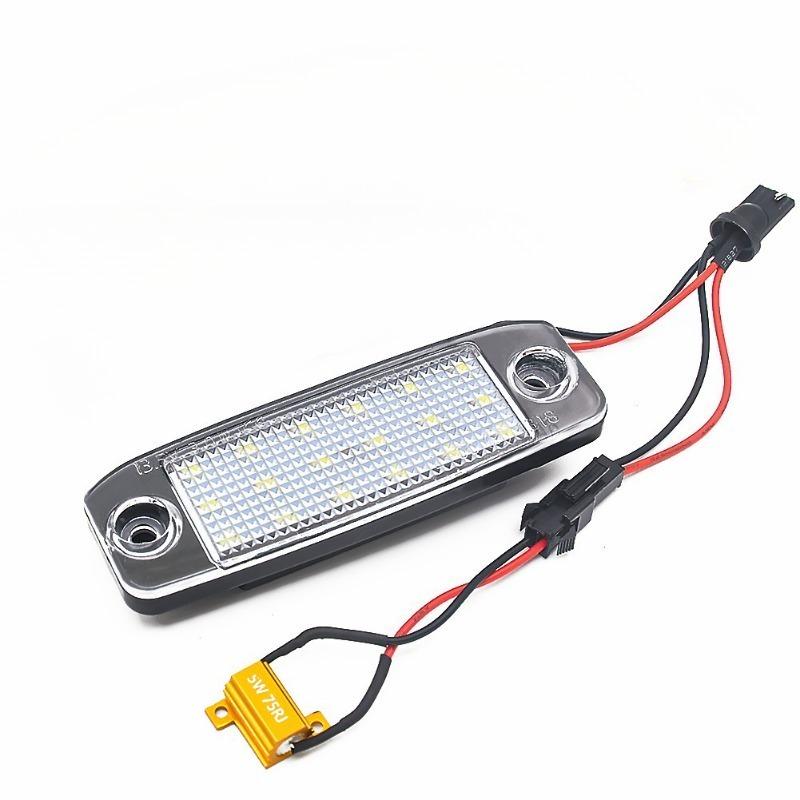 

1/2pc For Hyundai SONATA YF 10MY 2010 For Kia Sportage 2011-2016 LED Car License Plate Light Number Frame Lamp With Resistance