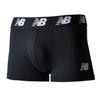Boxer Premium 3 Front 3 Pack Quick 3 S [New Balance] Briefs, Boxer, Inch, Closure, (LAU13009), Dry, Pack, Men's, Black,