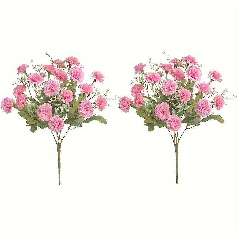 

2 классических набора искусственных цветов - каждый с 20 маленькими сиреневыми цветками, идеально подходит для создания пасторального и свежего декора в миланском стиле розовый