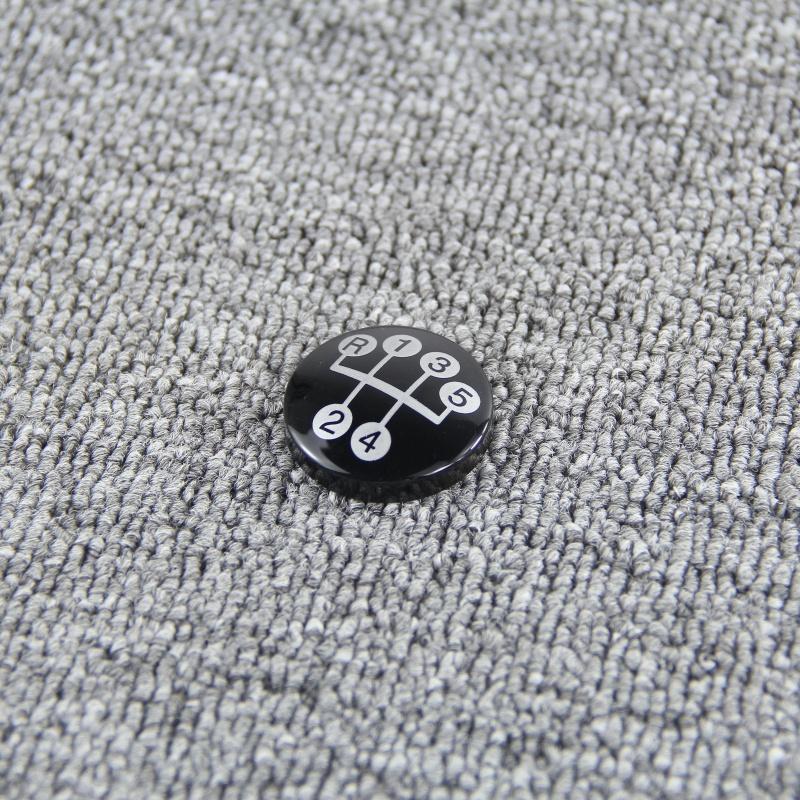 Gear Shift Knob Speed Number Cap Emblem For Opel Corsa Tigra Combo Vauxhall Astra Zafira Astra
