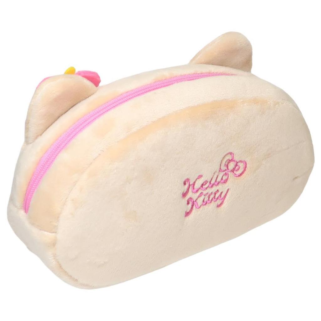 FACTORY Sanrio Plush Face Pen Pouch Hello T'S Kitty/Sunburn