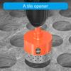 Hole Saw, Ankoow 20-65mm Hole Saw Tooth Cutting Opener Drill Bit Hexagonal Shank for Marble Ceramic Tile