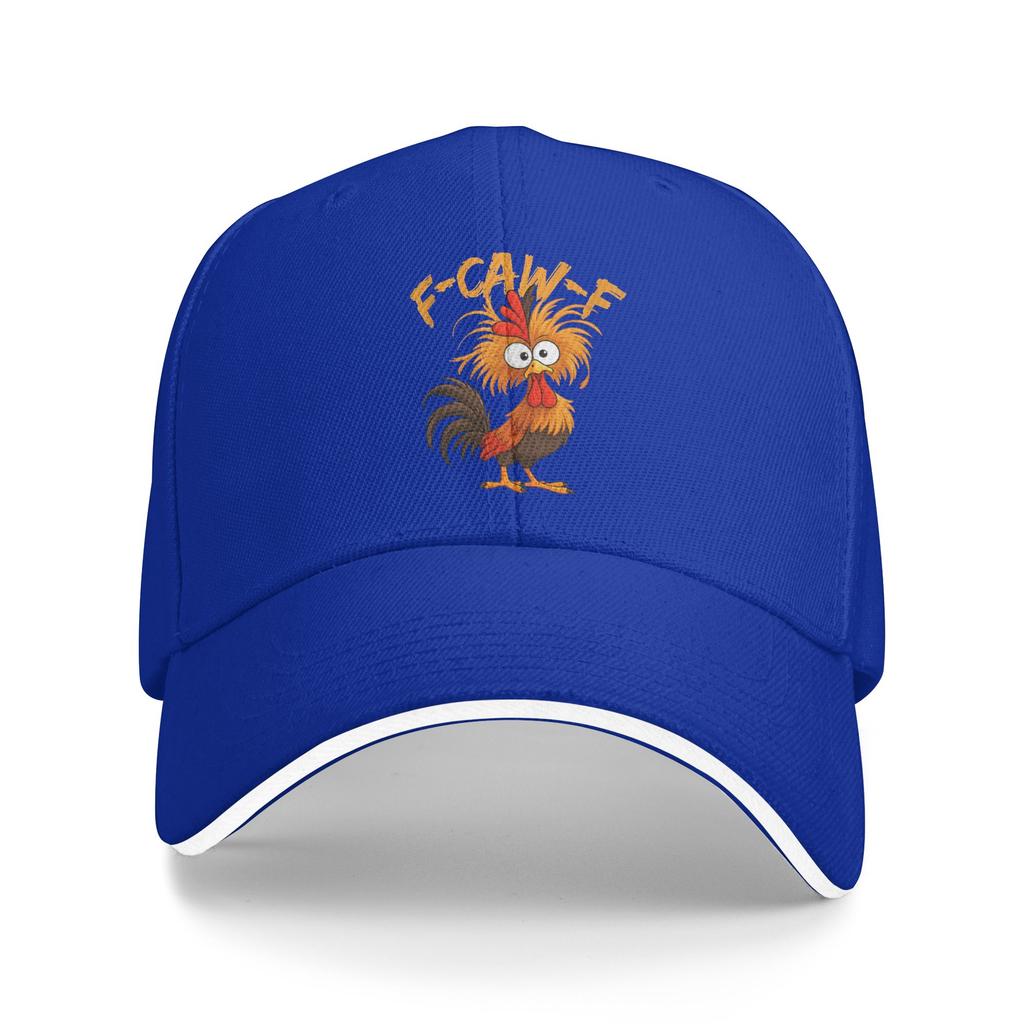 Spring Casual Baseball Cap F Caw F Rooster Funny Bird Fcawf Chicken Whisperer Fawk Hunting Camping Trucker Hat For Women