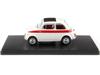 WHITEBOX Fiat 500 Cinquecento 1960 White FIAT 500 Diecast Model Car 1/24