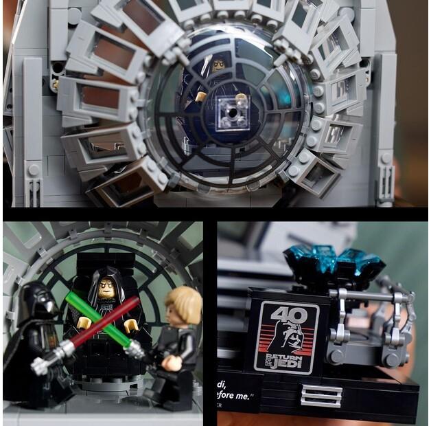 LEGO Star Wars 75352 Diorama: The Emperor's Throne Room