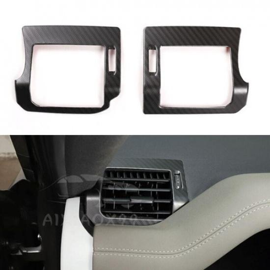 Steel carbon Side Air Vent Outlet Trim Cover For - Land Rover Defender