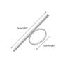 One Word Ring Metal Long Bar Rings Punk Exaggerated Knuckle Joint Rings For Women Finger Accessories Jewelry Gift