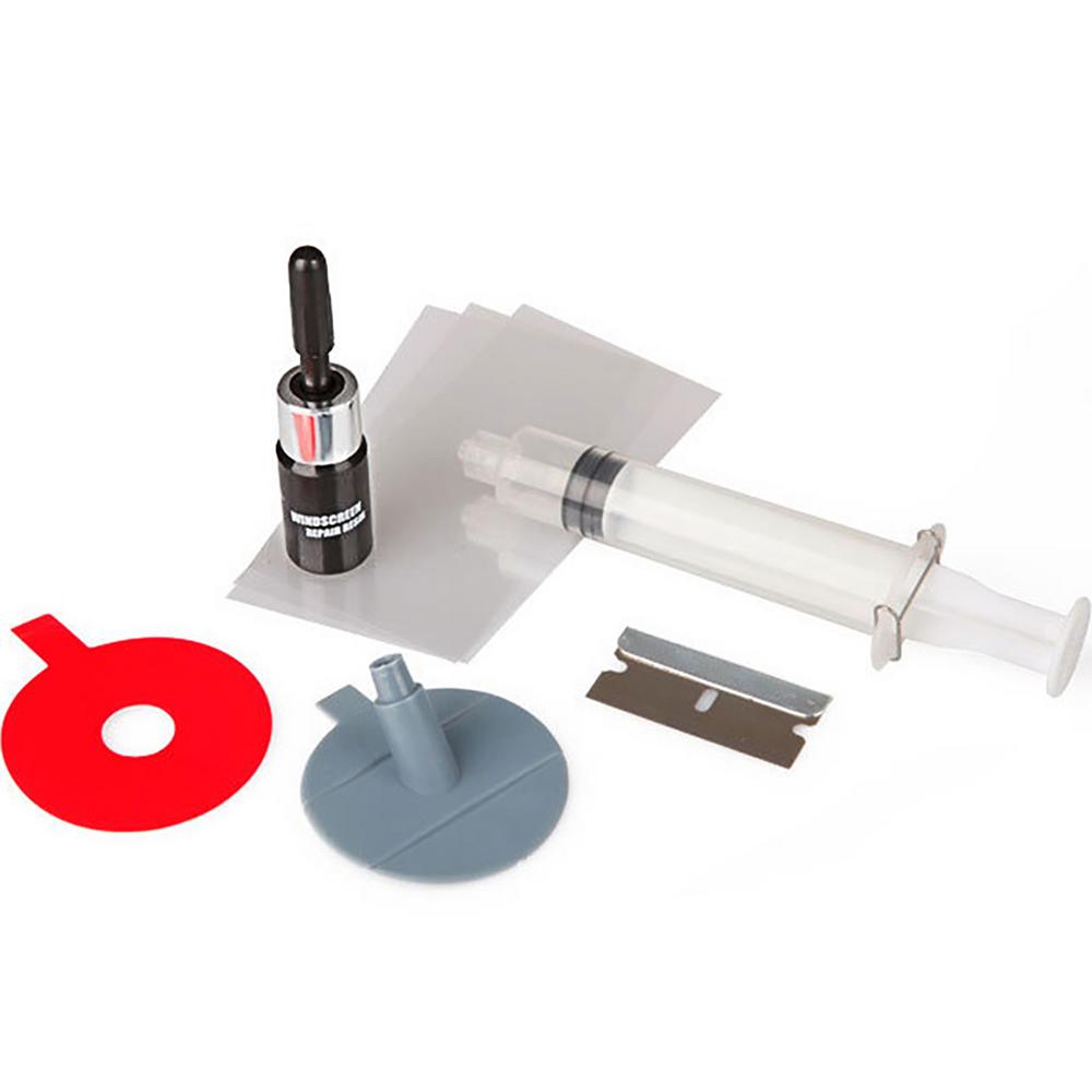 DIY Car Windshield Repair Kit Auto Windshield Crack Repair Resin Tools For Repair Glass Bull's Eye, Star, Chips, Cracks