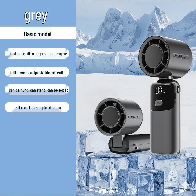 S19 Handheld Folding High-Speed Cooling Fan 2026 158×56×55 mm