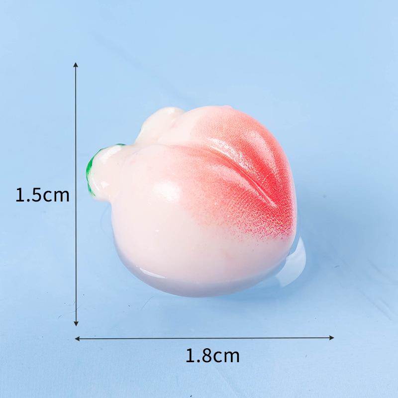 Micro Landscape Simulation Fruit Cuteness Arbutus Fruit Peach Tomato Diy Decoration Blind Bag Accessories Table Ornaments