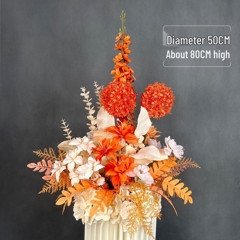 Silk Floral Wedding Aisle & Wall Decoration