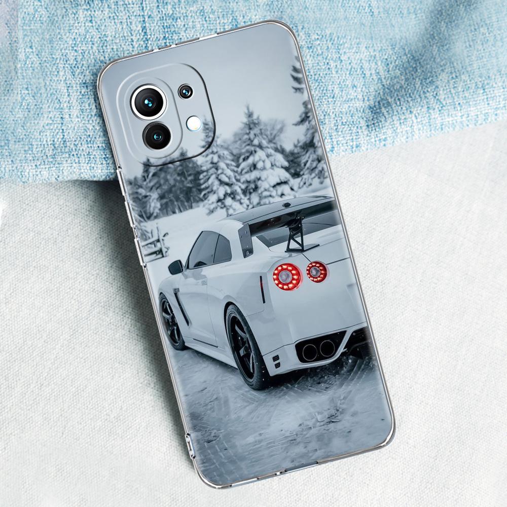 Blue Red JDM Sport Car For Poco X5 X3 NFC F5 F4 F3 M3 Phone Case For Xiaomi 12T 12 13 Lite 11 Ultra Mi 10T 5G 11X Pro 11T Cover