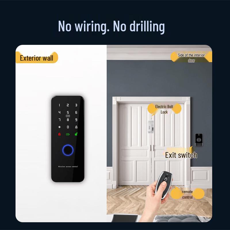 Realand ZD-W202 Fingerprint Access Control System CN plug (adapter included)