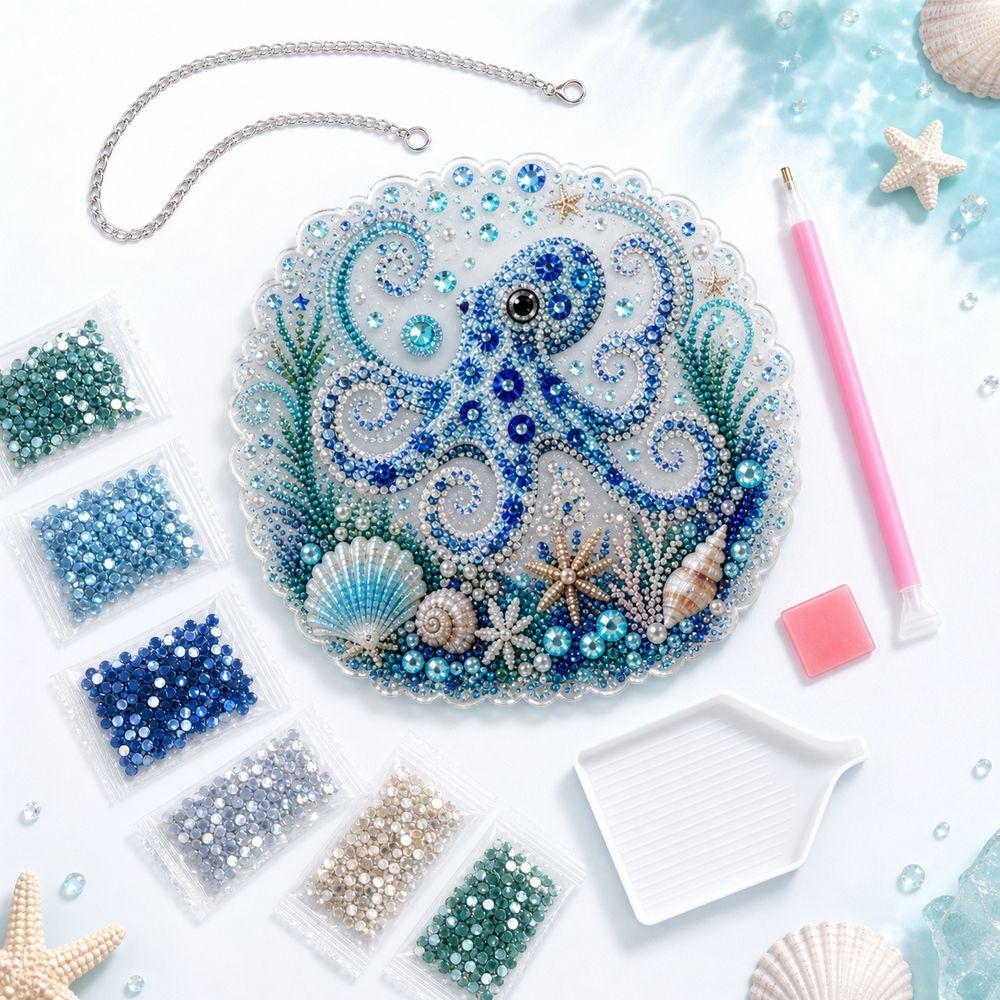 Glitzerndes Finish Perlenkunst DIY-Set Kompletter Bastel-Set Strassstein-Kunst-Set Handgemachtes Geschenk
