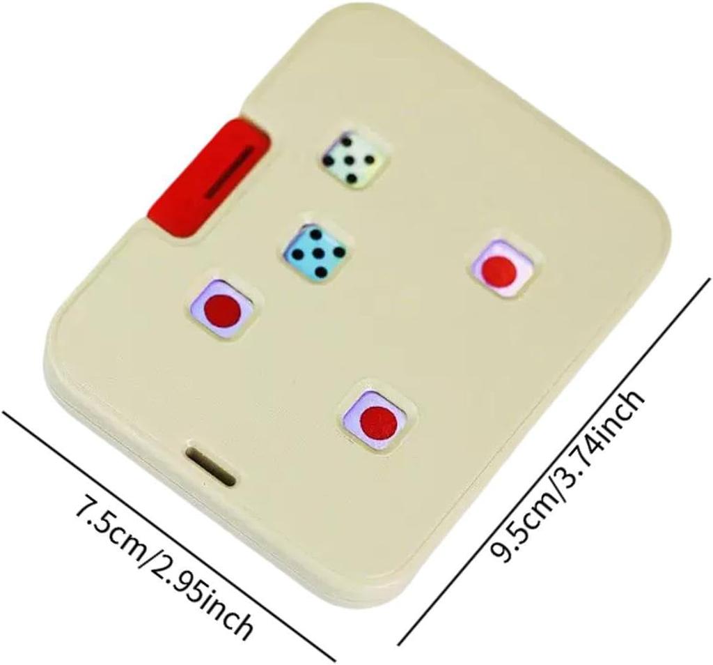 Mechanical Gear Dice – 3D Fidget Toy for Desk Stress Relief, White Tabletop Relaxation Gadget & Creative Gift for Adults