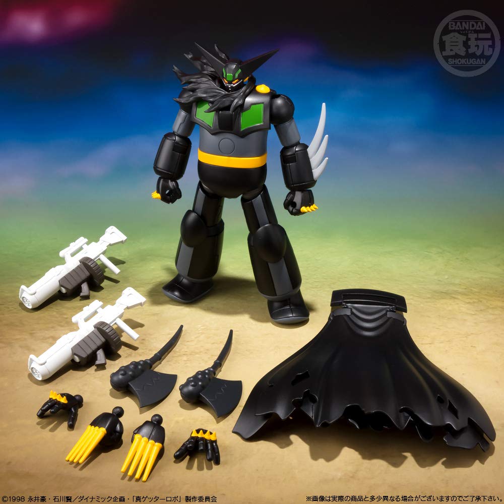 Super Minipla True Getter Robo Candy Getter Robo The Last Day of the (Change!!) Vol.2 (3-Pack) Toys/Gum (True Change!! World)