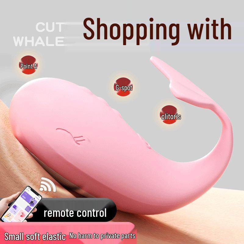 Deba Whispering Whale Tragbarer Vibrator - Lustvoller, Leiser und Flirtender Weiblicher Begleiter