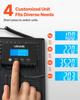 Digital Postal Scale, 20 g/100 g Dual Accuracy, 300 kg Commercial Weight Scale with Hold/Tare Function & LCD Display, Fit for Packages, Postage,