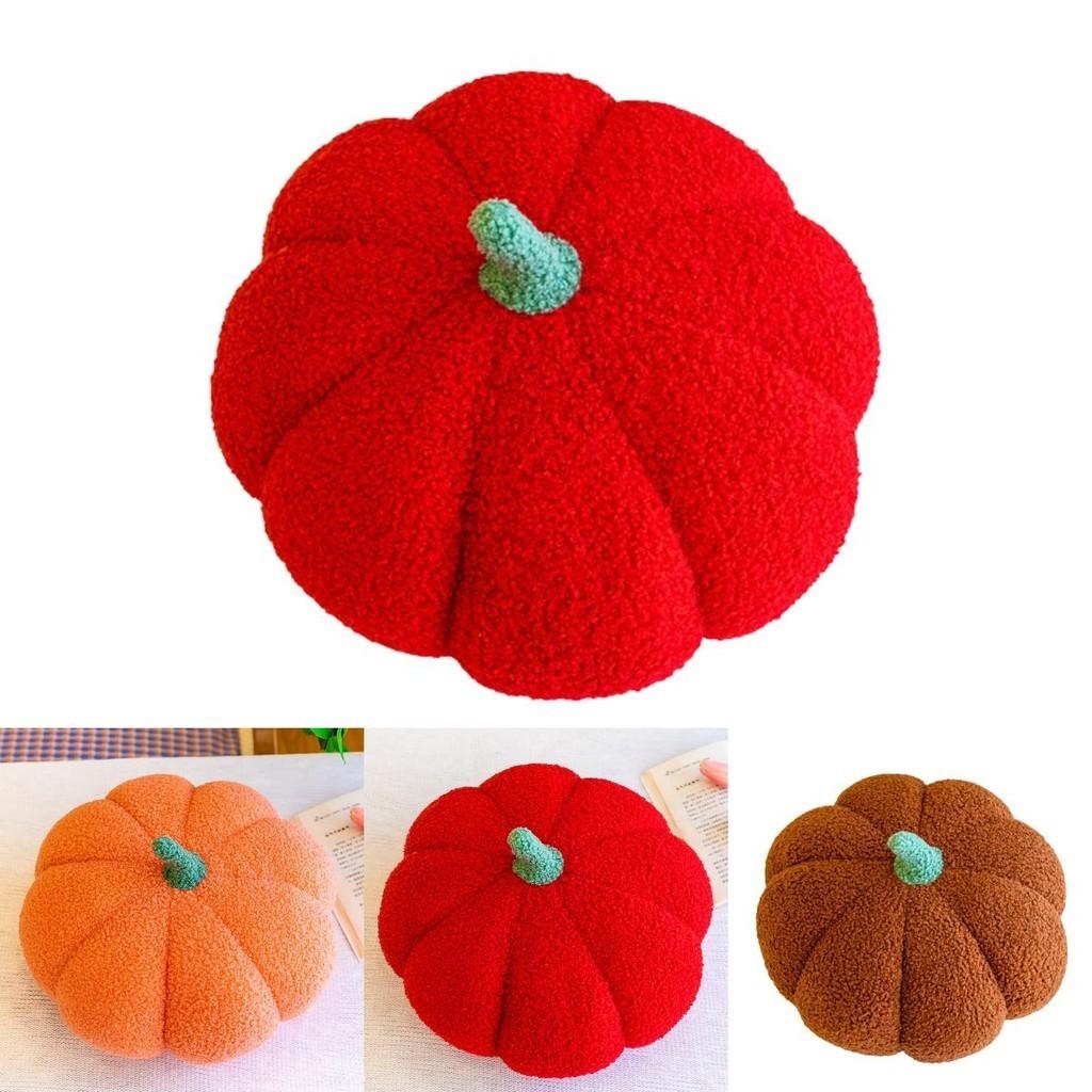 Cute Plush Pumpkin Pillow For Halloween And Home Decoration Soft And Skin-friendly Fabric