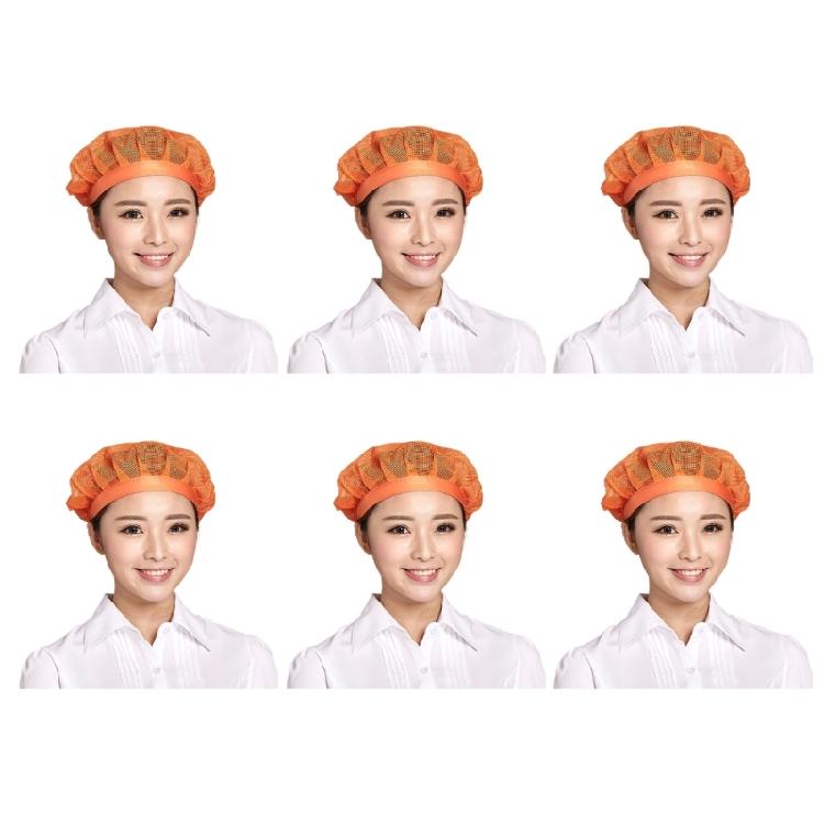 Confezione da 6 Cappelli da Chef Traspiranti Lavabili Asciugatura Rapida Cappello da Cuoco per Cucina per Panifici e Spazi di Cottura Commerciali