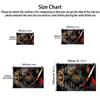 Retro Samurai Pattern Print Rug - Durable Stylish Mat for Desk Coffee Table Hallway, Japanese Themed Home Decor