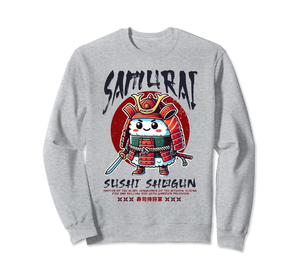 Samurai Sushi Made in Japan and Sweatshirt Men's, Boys', Women's, Kids'