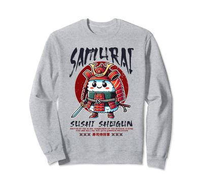 Samurai Sushi Hergestellt in Japan und Sweatshirt Herren-, Jungen-, Damen-, Kinder-