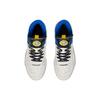 Li Ning Wave Mid Party Slip Resistant Abrasion Resistant Mid top Skateboard Shoes Women's White Black Blue AGCS284-1