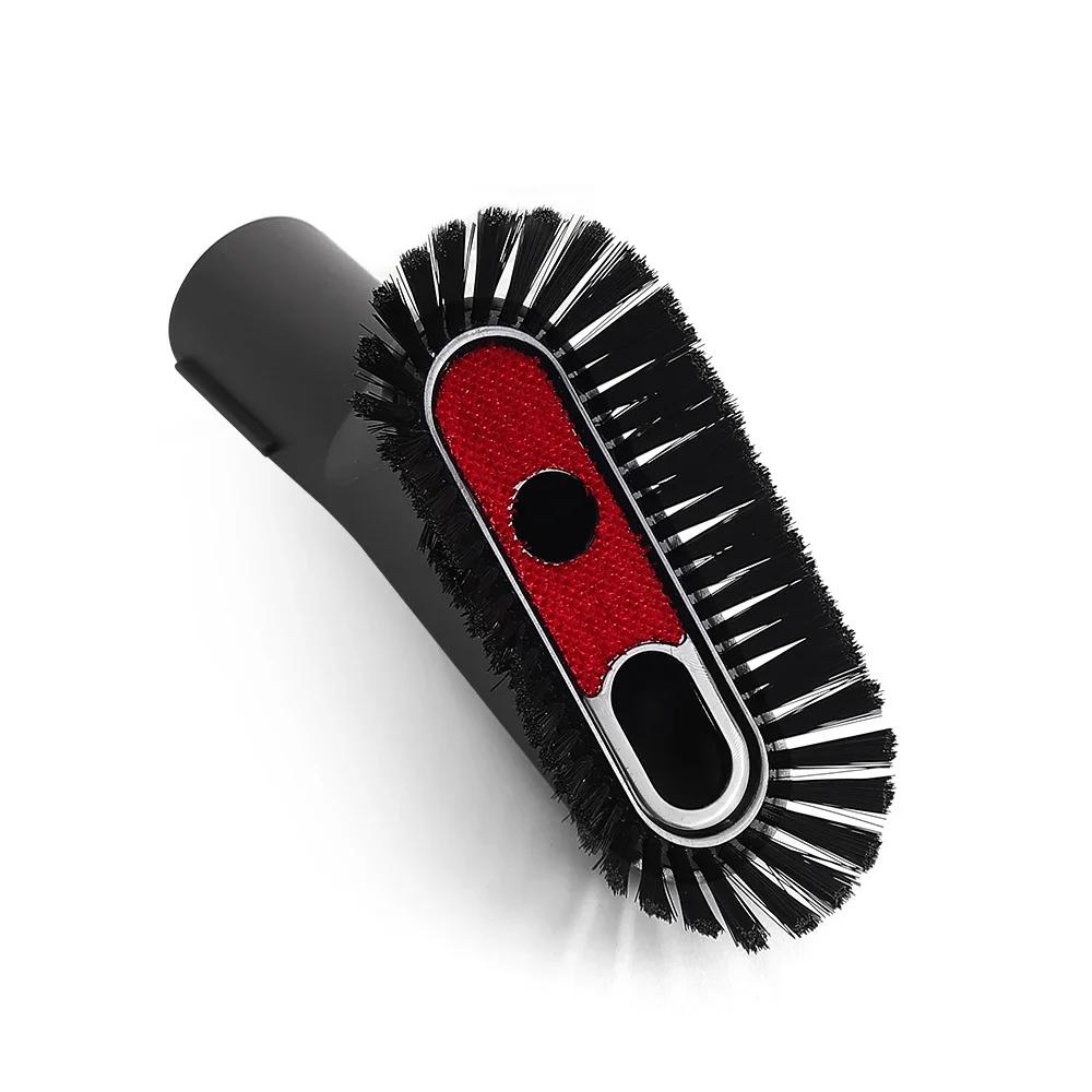Dust Removal Soft Bristle Suction Head For Dyson V7 V8 V10 V11 V12 V15 Vacuum Cleaner Clean Stains Vacuuming Tools Attachment