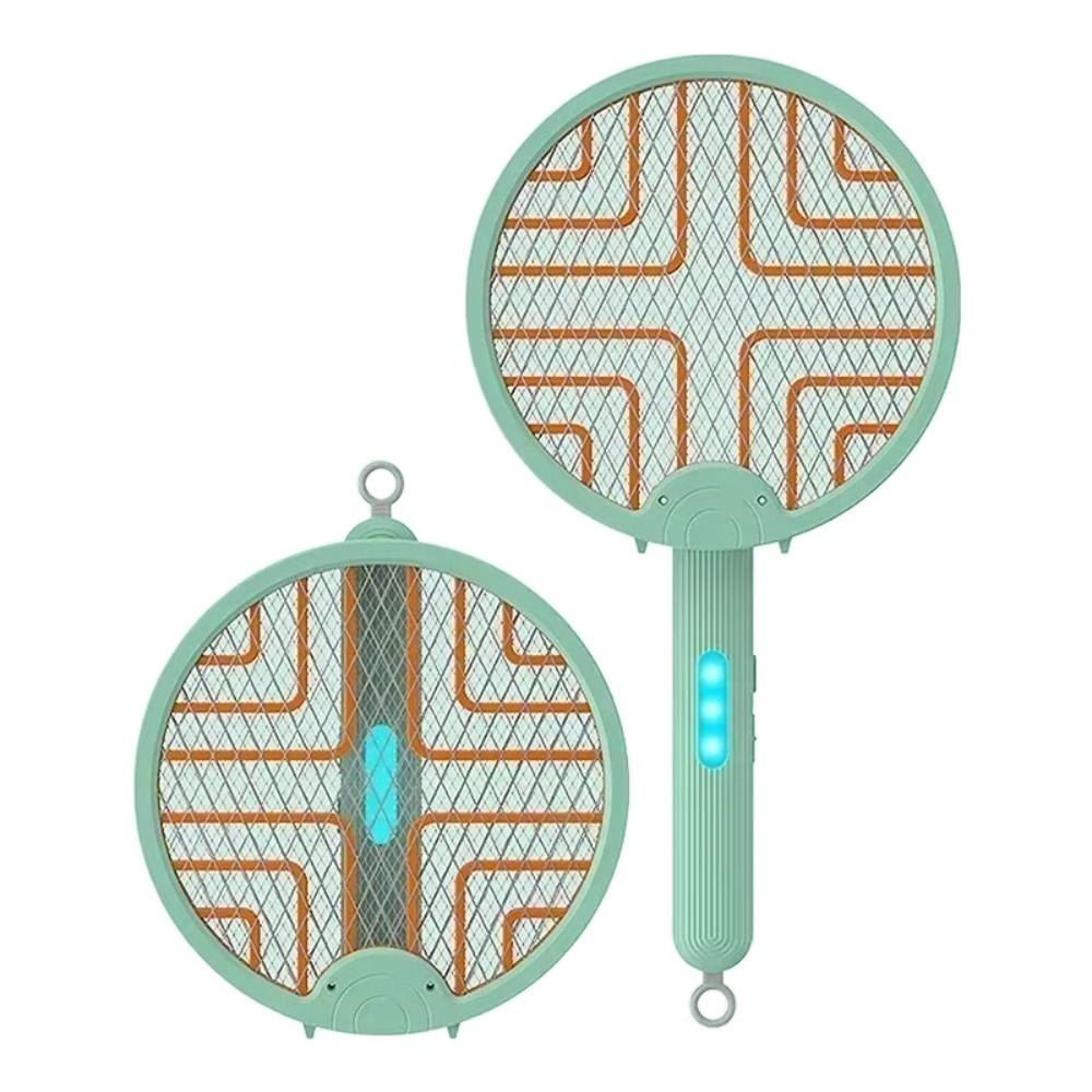 

Складная электрическая ловушка для уничтожения комаров USB-мухобойка для домашнего хозяйства зелёный